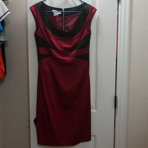 Burgundy Dress